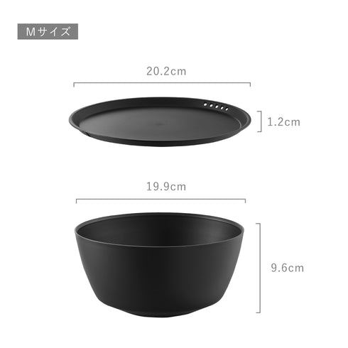 傾けて混ぜやすい調理ボウル 5点セット 電子レンジ対応 タワー.|s14