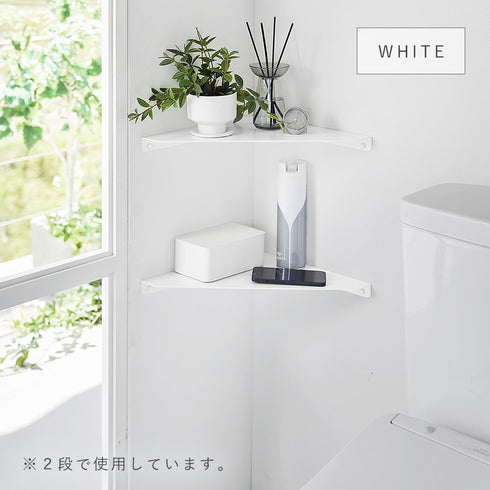 ウォールコーナーシェルフ タワー L 石こうボード壁対応.|s9