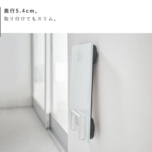 ウォール体重計ラック タワー 石こうボード壁対応.|s8