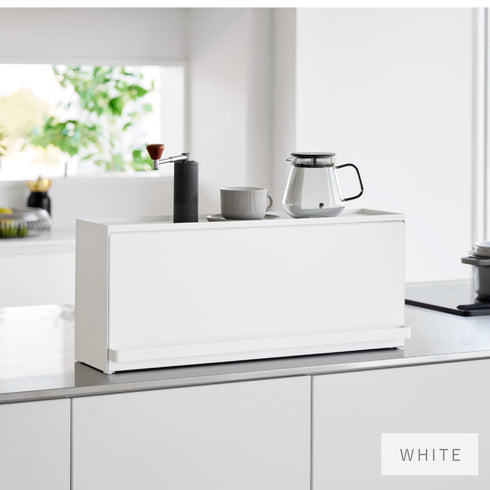 前が開くキッチンカウンター上収納ラック D15 タワー.|s8