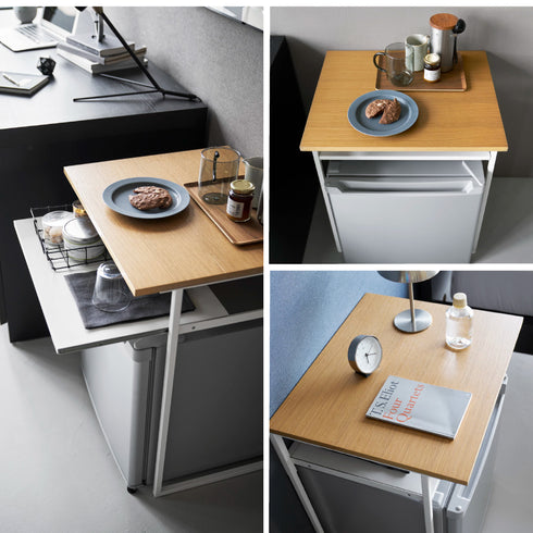 引き出し付き冷蔵庫上ラック 45L用 タワー.|s8