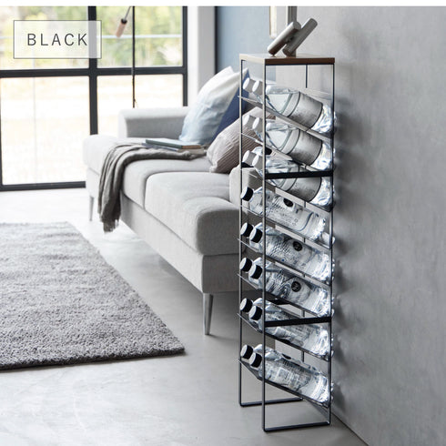 天板付きボトルストッカー 8段 タワー.|s10