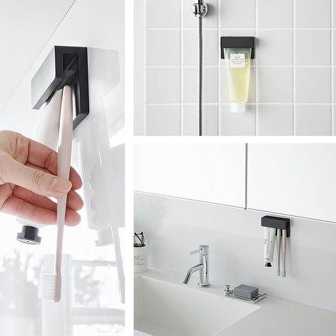 フィルムフック差し込み式歯ブラシ&チューブホルダー タワー W9.|s11