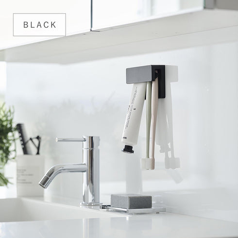 フィルムフック差し込み式歯ブラシ&チューブホルダー タワー W9.|s10