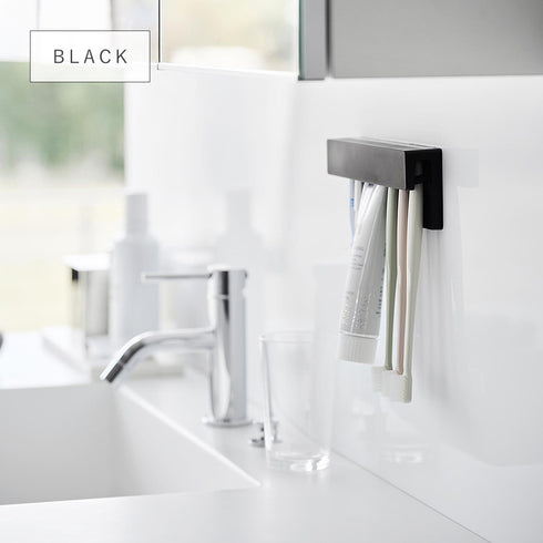 フィルムフック差し込み式歯ブラシ&チューブホルダー タワー W18.|s10