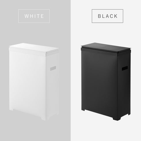 スリム蓋付きゴミ箱 タワー 横開きタイプ.|s13