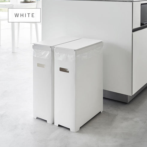 スリム蓋付きゴミ箱 タワー 横開きタイプ.|s8