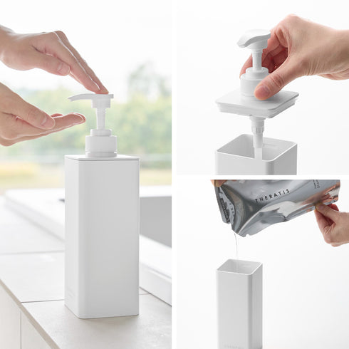 たっぷり洗剤が出るディスペンサー タワー tower.|s8