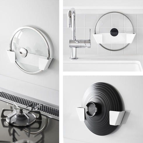 フィルムフック鍋蓋ホルダー プレート L ホワイト.|s9