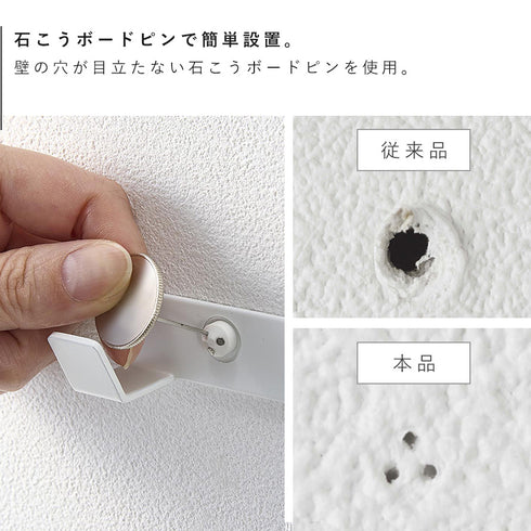 ウォールフック スマート 石こうボード壁対応 W30.|s4