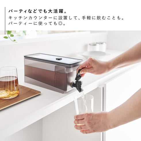 冷蔵庫ドリンクサーバー タワー 1.8L.|s6