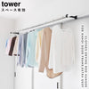 鴨居室内物干しポールホルダー タワー tower 奥行ワイド.|s1