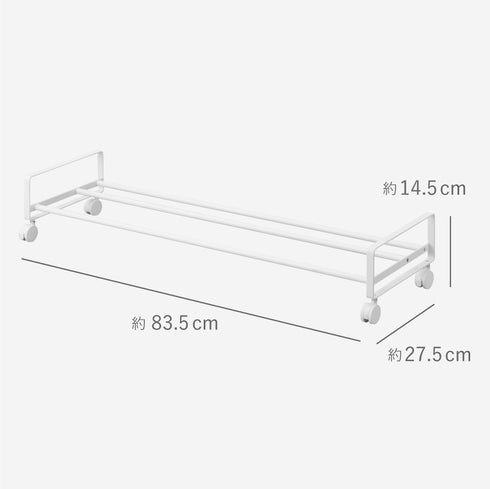 引き出せるキャスター付きシューズラック タワー.|s11