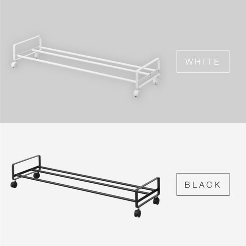 引き出せるキャスター付きシューズラック タワー.|s12