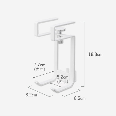 棚下ドライヤーハンガー タワー ホワイト.|s16