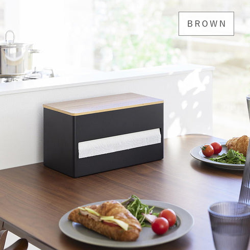 片手でカット隠せるキッチンペーパーホルダー リン L.|s12