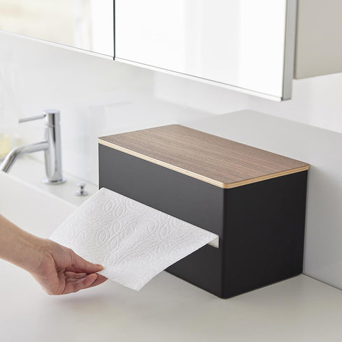 片手でカット隠せるキッチンペーパーホルダー リン L.|s13