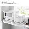 キッチン家電下スライドテーブル タワー W80.|s4