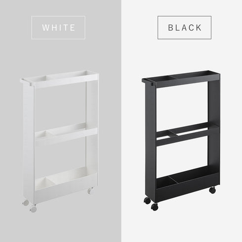 キャスター付き 長物収納スリムワゴン タワー.|s16