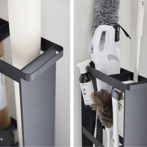 キャスター付き 長物収納スリムワゴン タワー.|s14