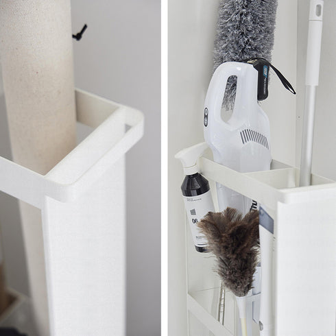 キャスター付き 長物収納スリムワゴン タワー.|s11