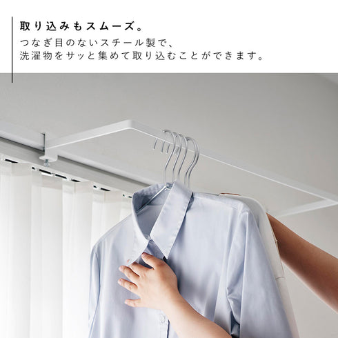 室内物干しハンガー タワー 奥行きワイド.|s7