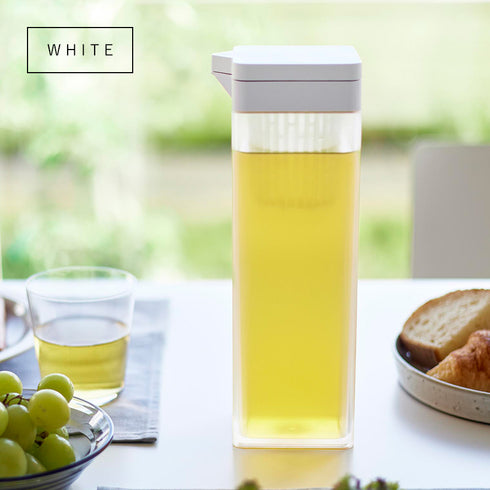 倒して置ける冷水筒 タワー ティーバック入れ付き.|s7