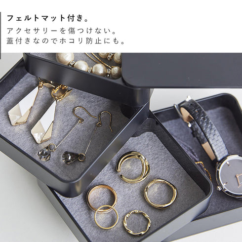 アクセサリートレー タワー 4段 スクエア.|s7