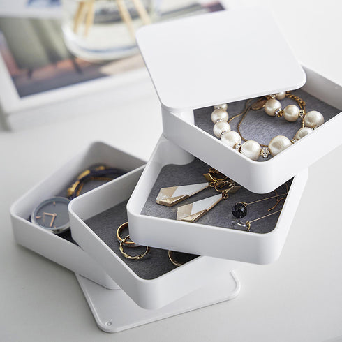 アクセサリートレー タワー 4段 スクエア.|s10