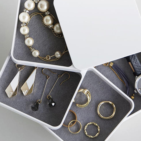 アクセサリートレー タワー 4段 スクエア.|s11