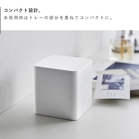 アクセサリートレー タワー 4段 スクエア.|s6