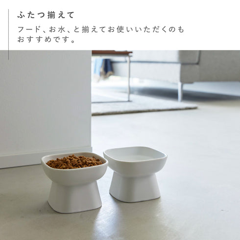 食べやすい高さ陶器ペットフードボウル タワー トール.|s6