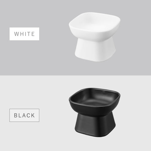 食べやすい高さ陶器ペットフードボウル タワー トール.|s10