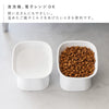 食べやすい高さ陶器ペットフードボウル ヌークス 斜めトール.|s5