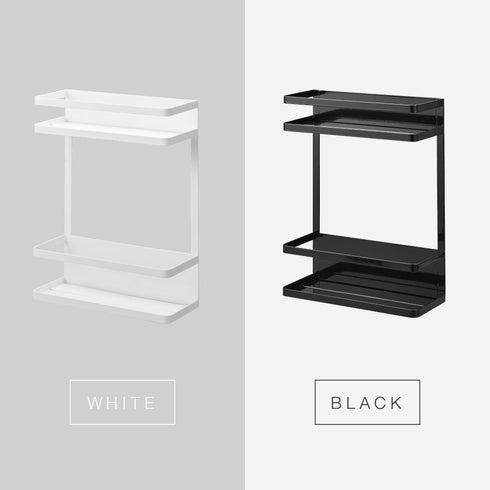 洗濯機横マグネット収納ラック タワー 2段.|s12