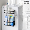 洗濯機横マグネット収納ラック タワー 2段.|s1