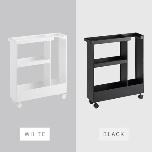 キャスター付きトイレスリムワゴン 2段 タワー.|s13