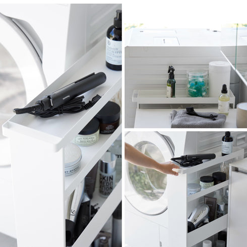 キャスター付きスリムワゴン 4段 タワー.|s10