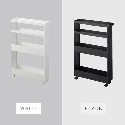 キャスター付きスリムワゴン 4段 タワー.|s14