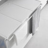 蓋付き目隠し分別ダストワゴン タワー tower45L 3分別.|s11