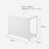 蓋付き目隠し分別ダストワゴン タワー tower45L 3分別.|s19