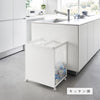 目隠し分別ダストワゴン タワー 45L 2分別.|s6