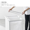目隠し分別ダストワゴン タワー 45L 2分別.|s8