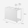 目隠し分別ダストワゴン タワー 45L 3分別.|s18