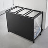 目隠し分別ダストワゴン タワー 45L 3分別.|s16