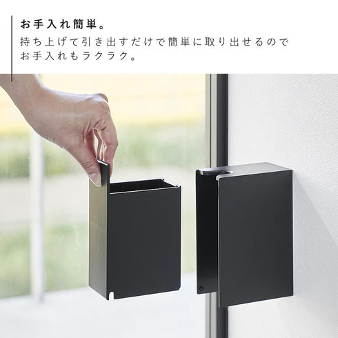 ウォール流せるトイレブラシホルダー タワー 石こうボード壁対応.|s8