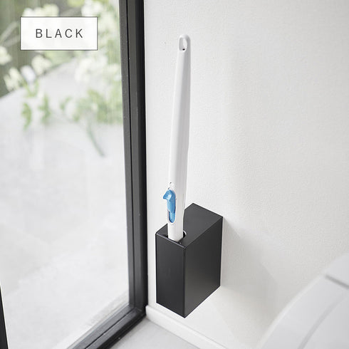 ウォール流せるトイレブラシホルダー タワー 石こうボード壁対応.|s12
