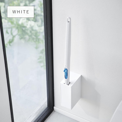 ウォール流せるトイレブラシホルダー タワー 石こうボード壁対応.|s9