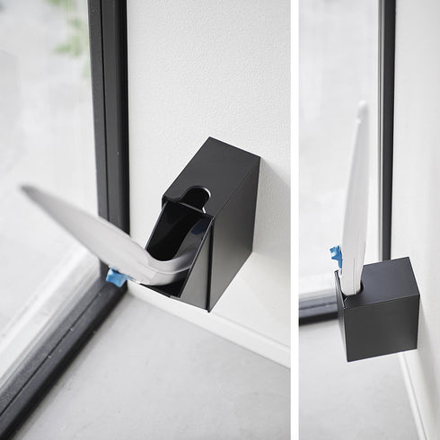 ウォール流せるトイレブラシホルダー タワー 石こうボード壁対応.|s13