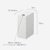 ウォール流せるトイレブラシホルダー タワー tower 石こうボード壁対応.|s15